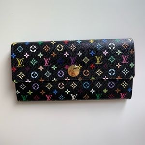 LOUIS VUITTON Multicolore Sarah wallet